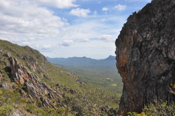 Visual da Chapada dos Veadeiros, região de Cavalcante - GO